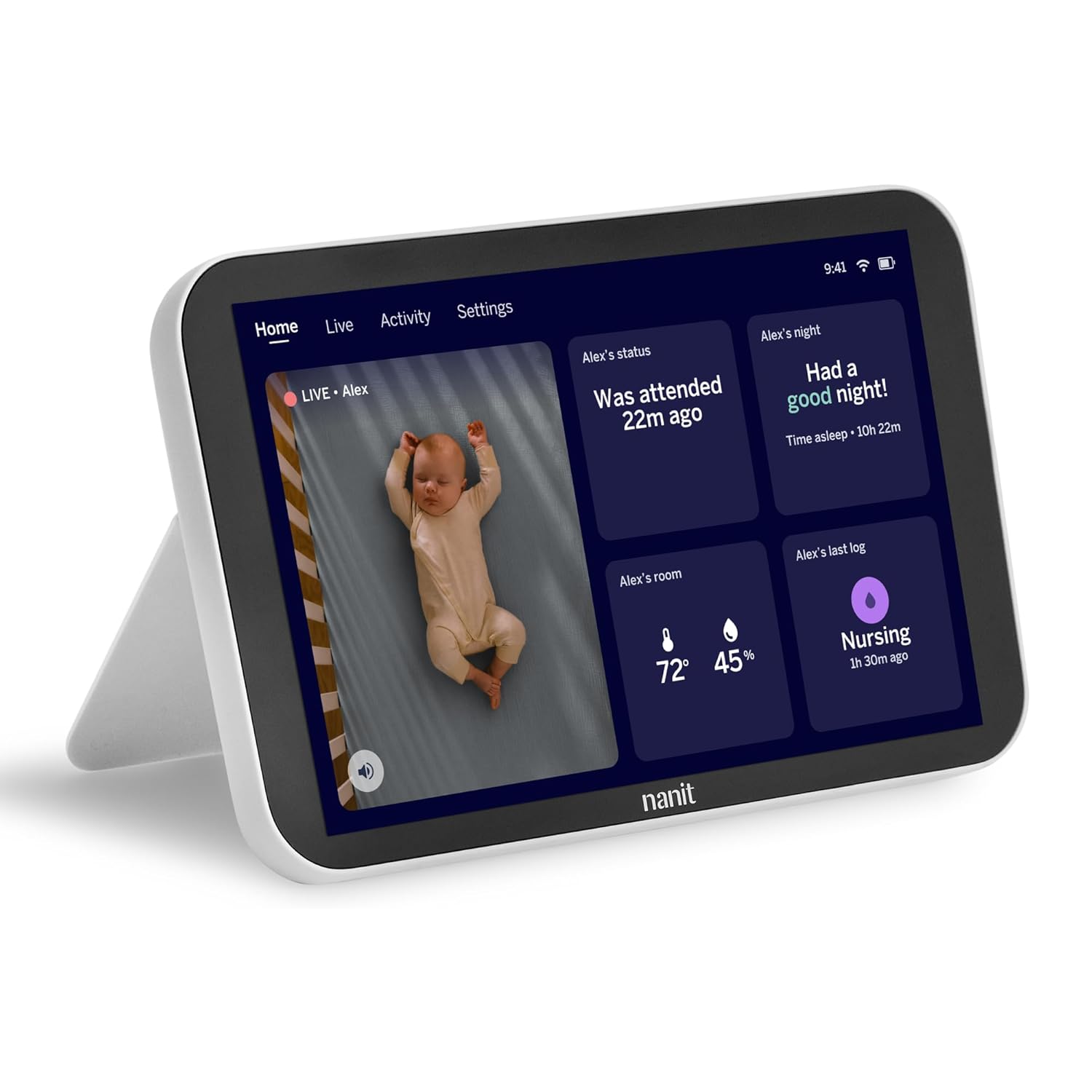 Nanit Smart Baby Monitor and Tracks Sleep, Breathing